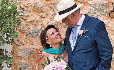 Erfolgspaar Christiane und Norbert heirateten auf Mallorca